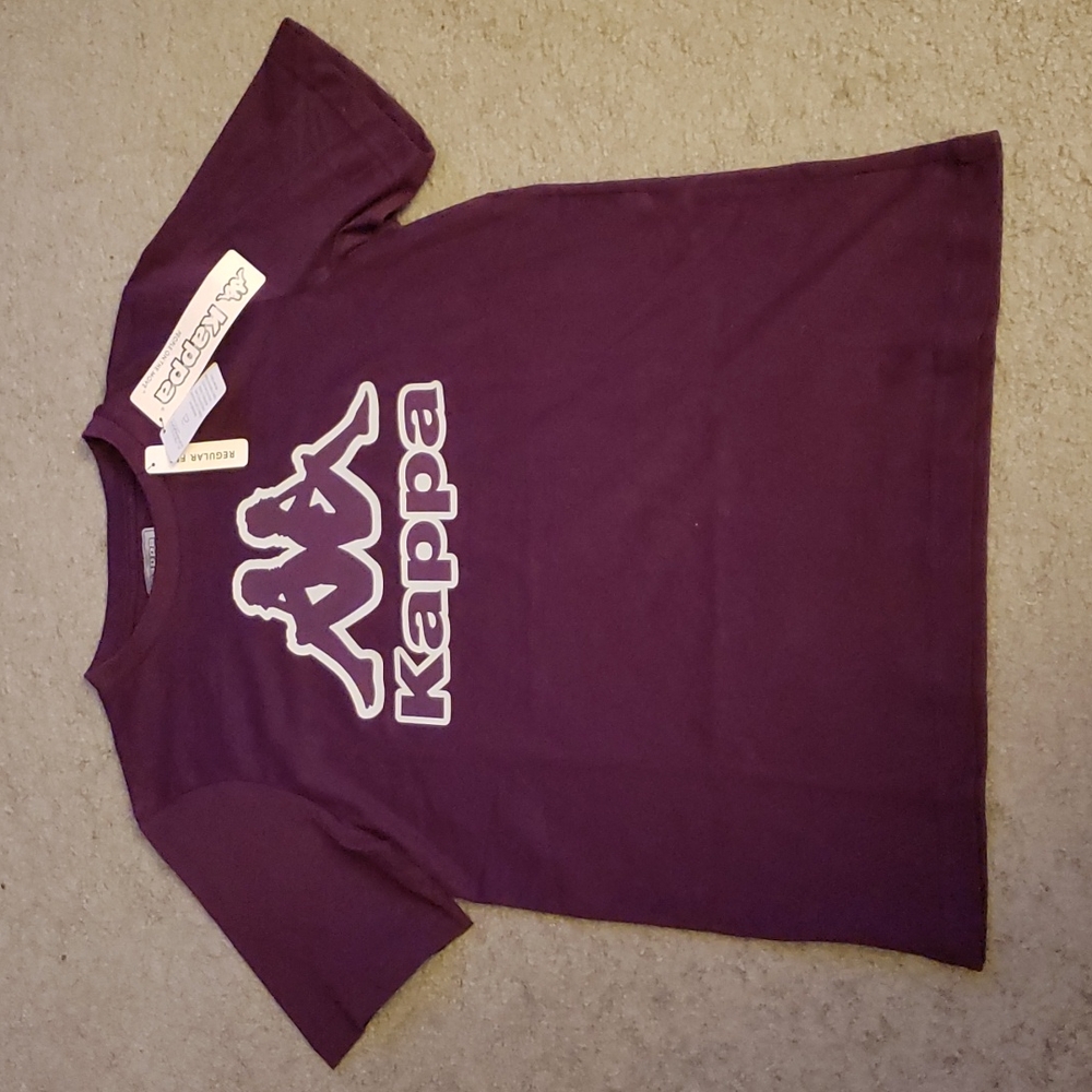 Kappa Logo Bant Violet Shirt